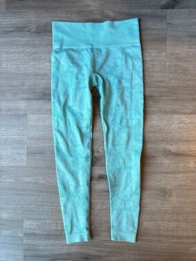 Gymshark Adapt Camo Seamless Leggings Teal